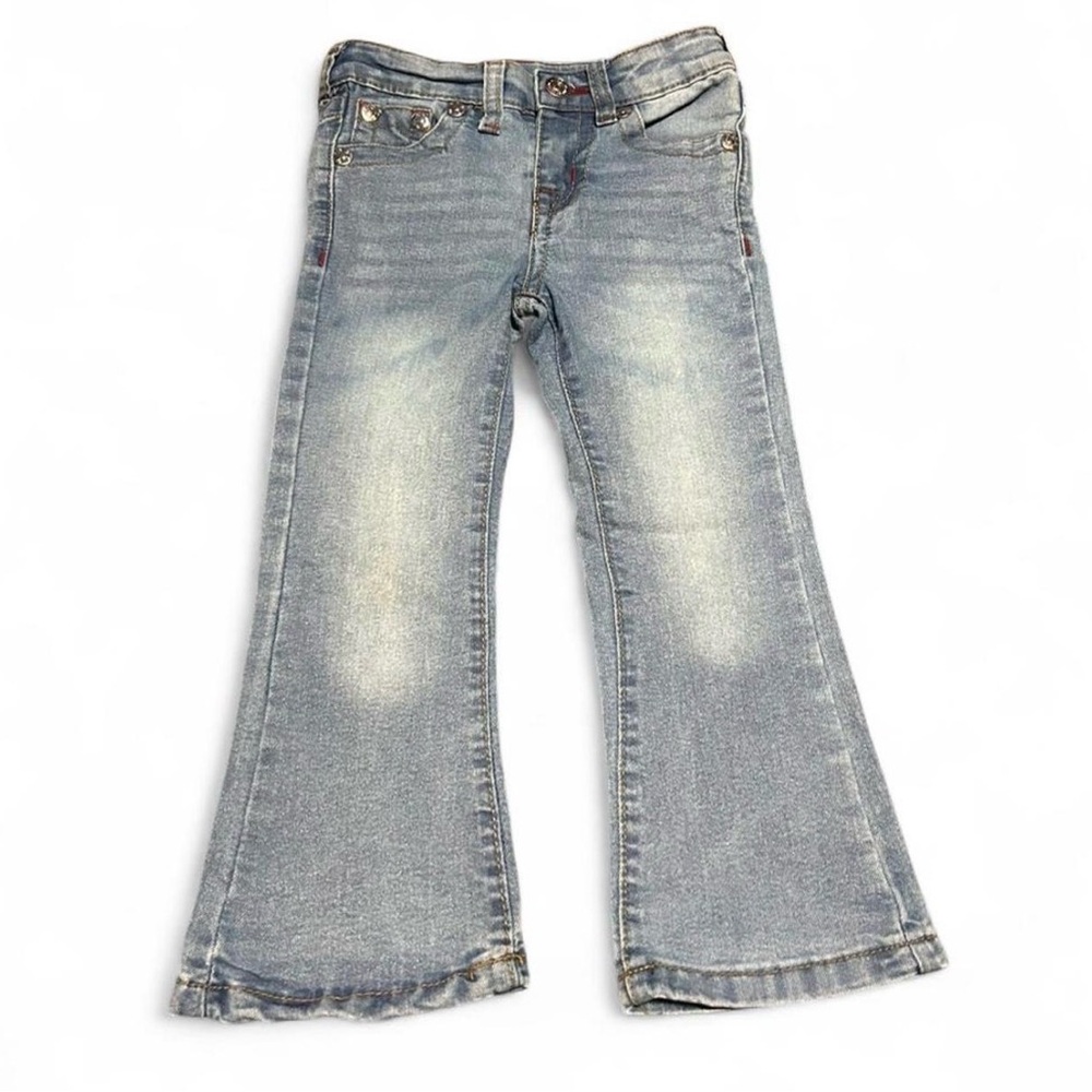 True Religion women flare beby jeans S4